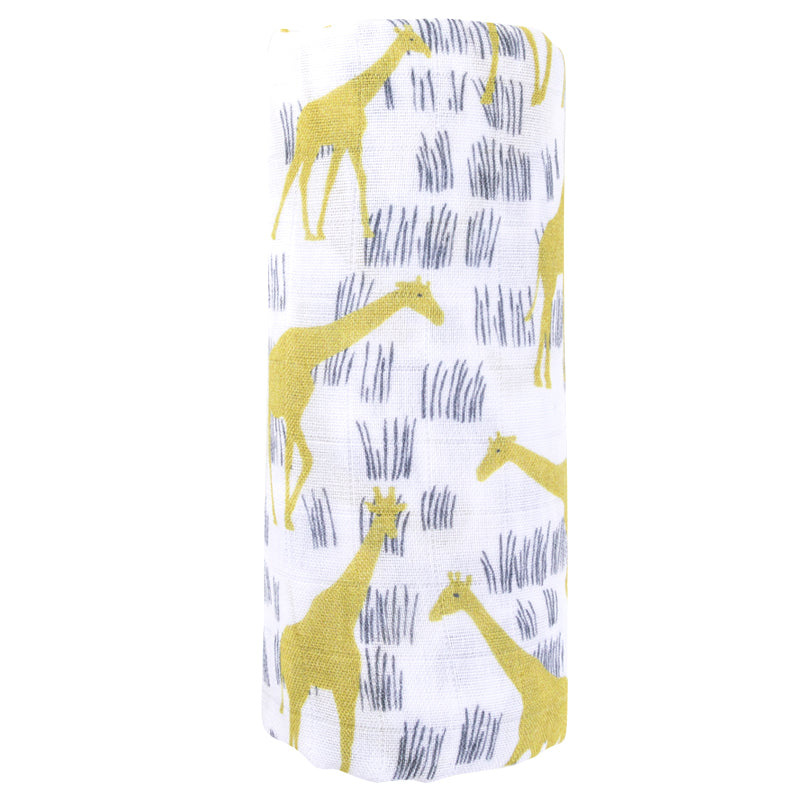 Gold Giraffe Muslin