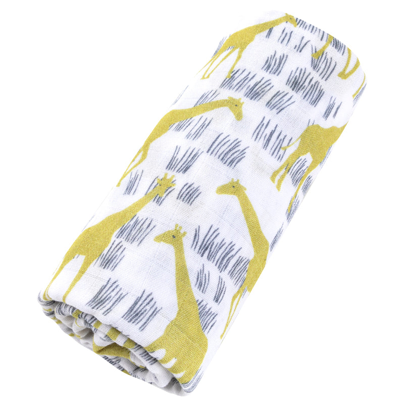 Gold Giraffe Muslin
