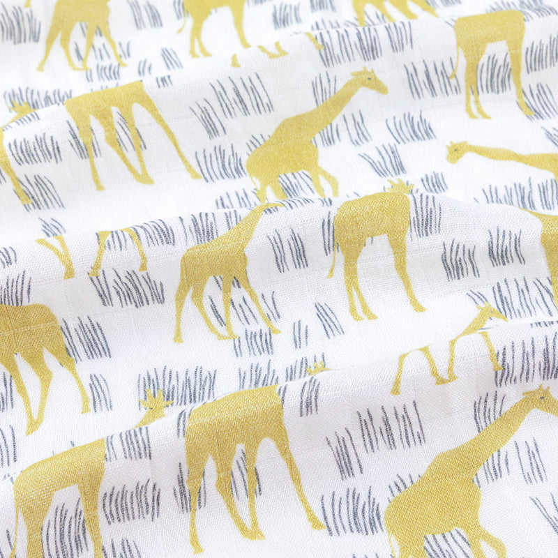 Gold Giraffe Muslin