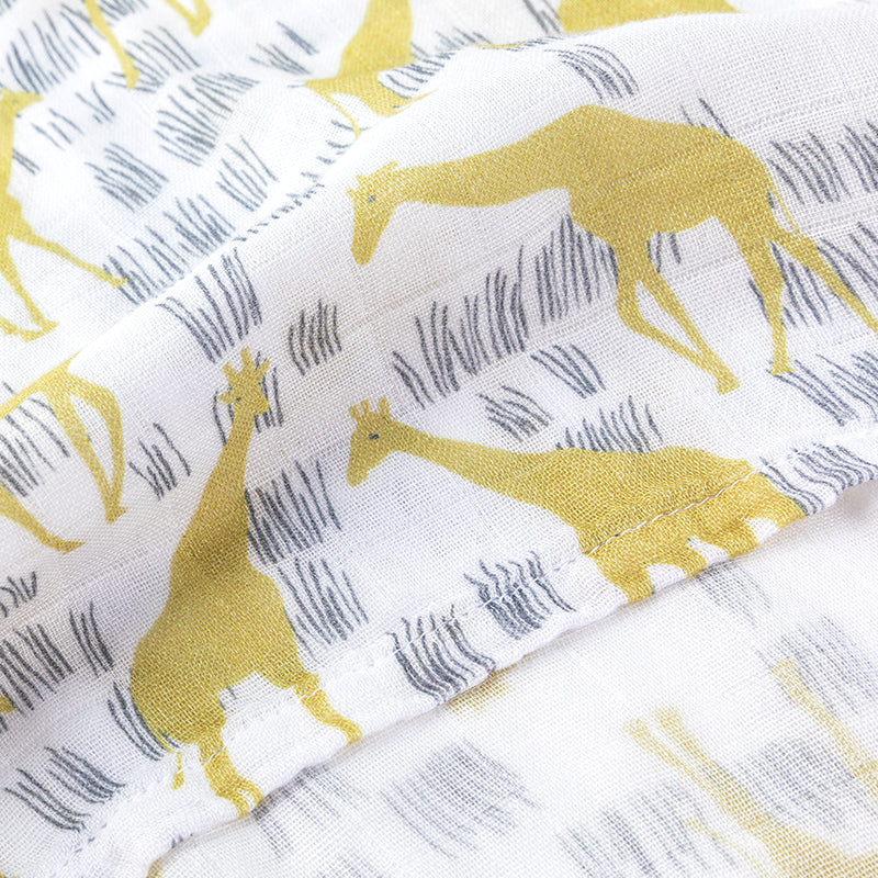 Gold Giraffe Muslin