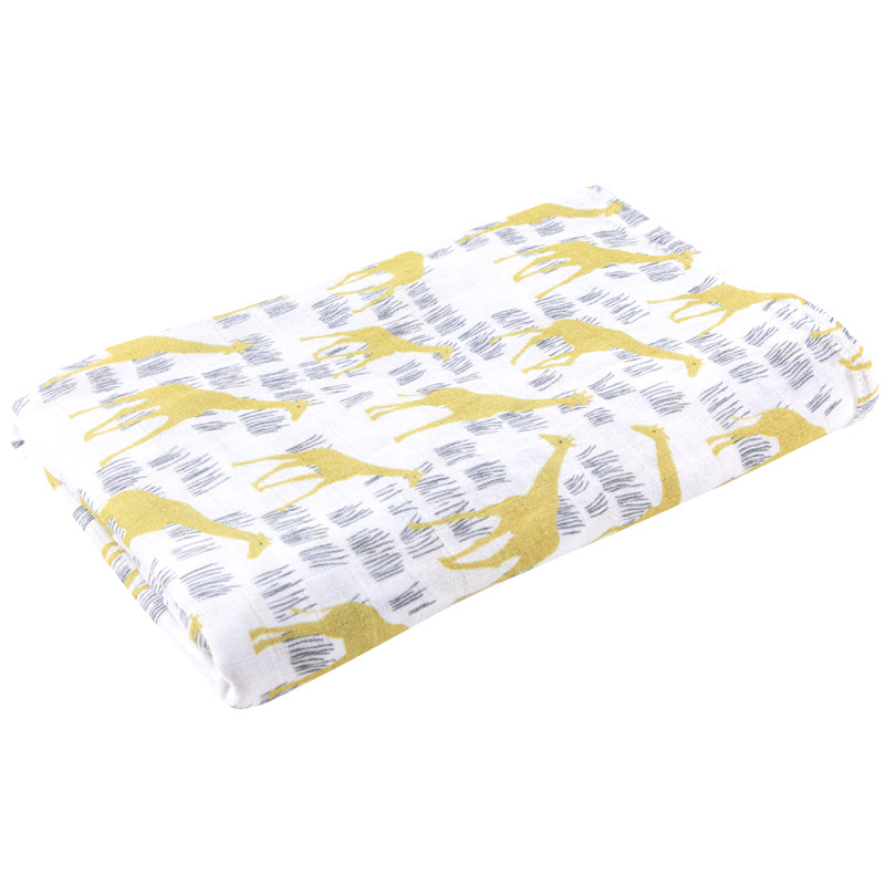 Gold Giraffe Muslin