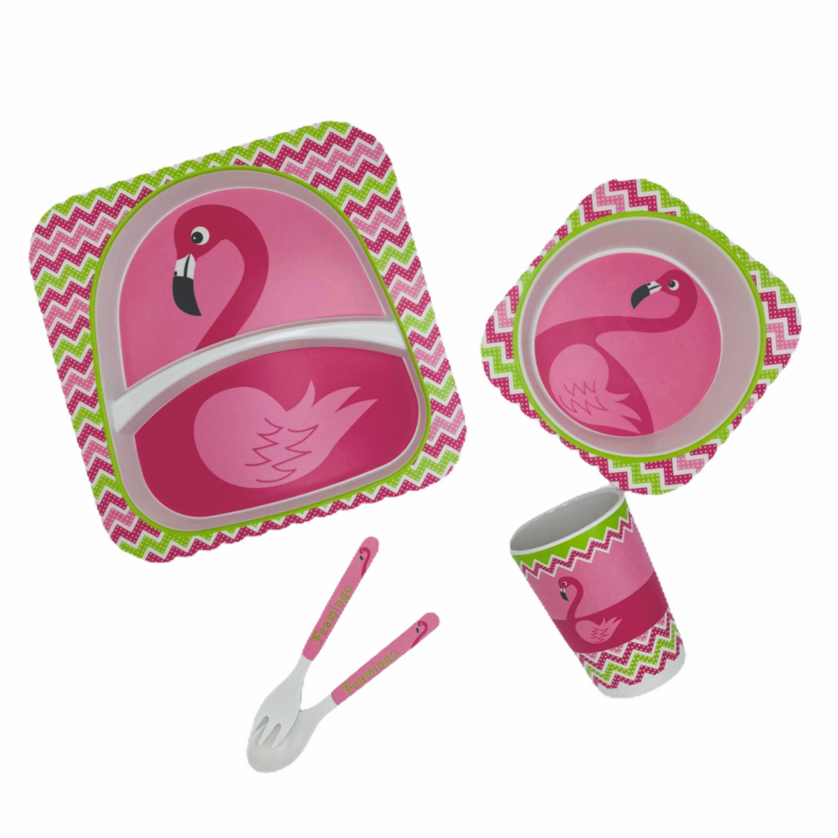 Flamingo dinnerware sales
