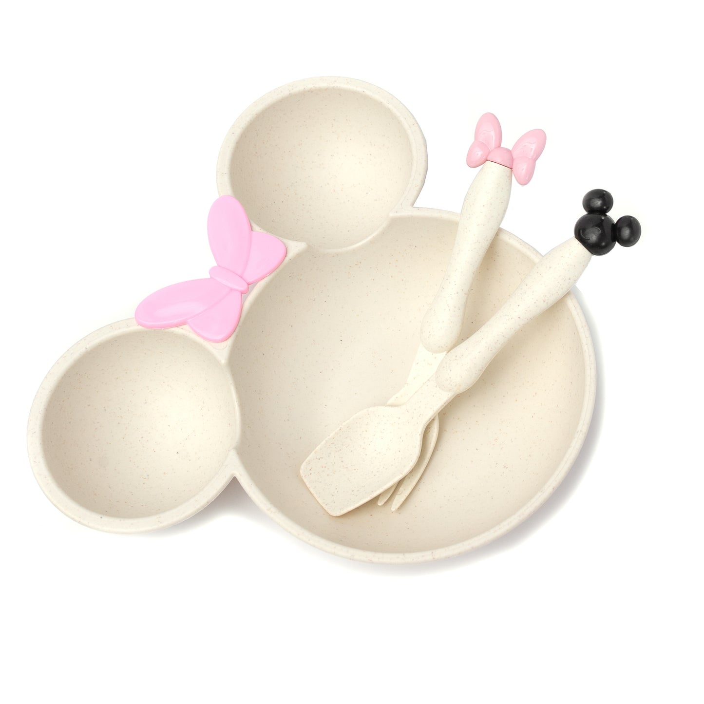 Mouse Ears Children's Bowl (Cream)