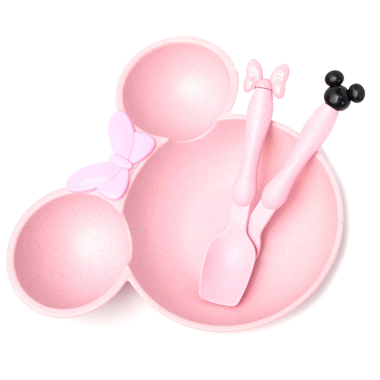 Mouse Ears Children's Bowl (Pink)