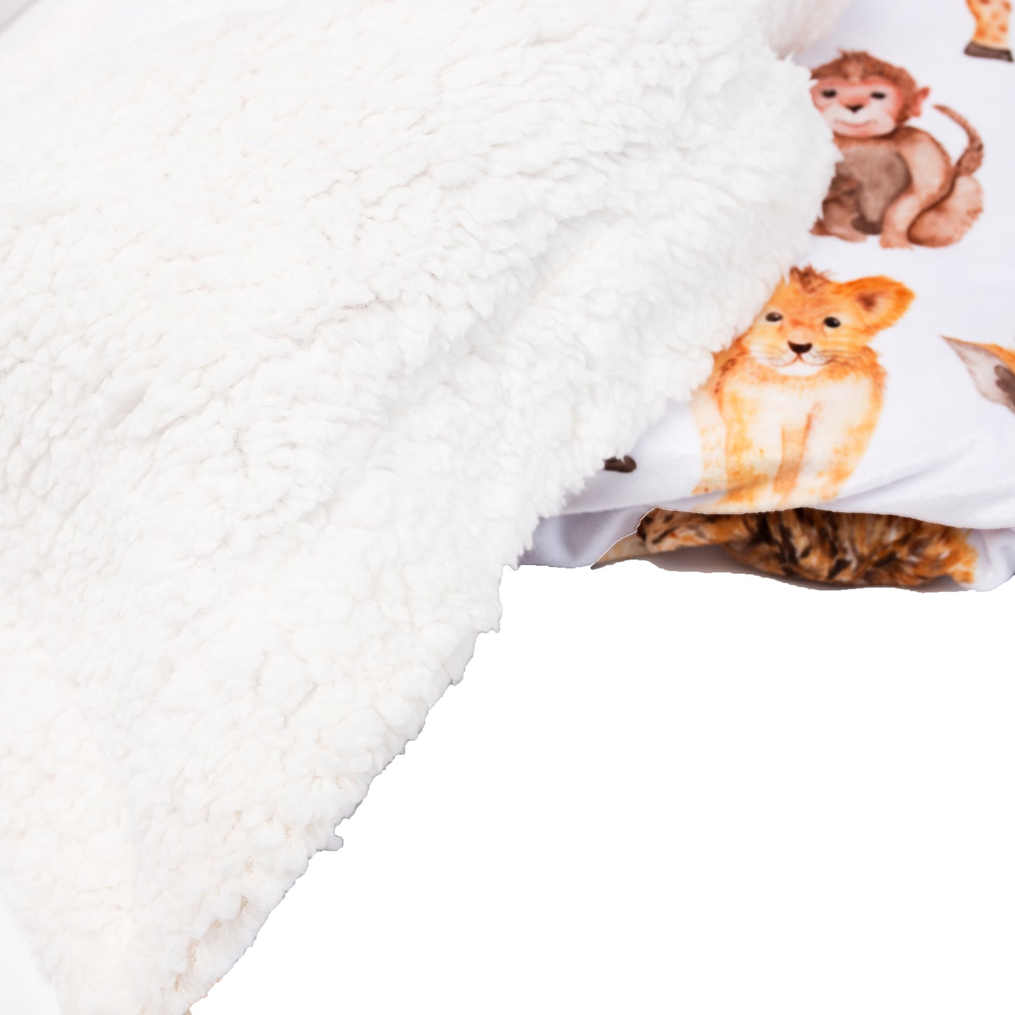 Baby Safari Sherpa Blanket