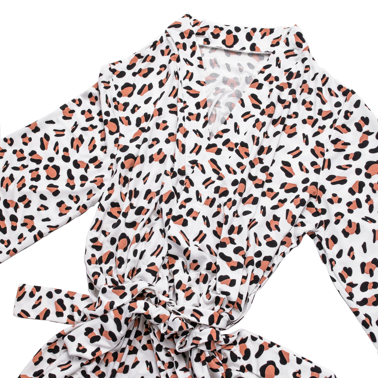 Bamboo Maternity Robe Set (Animal Print)