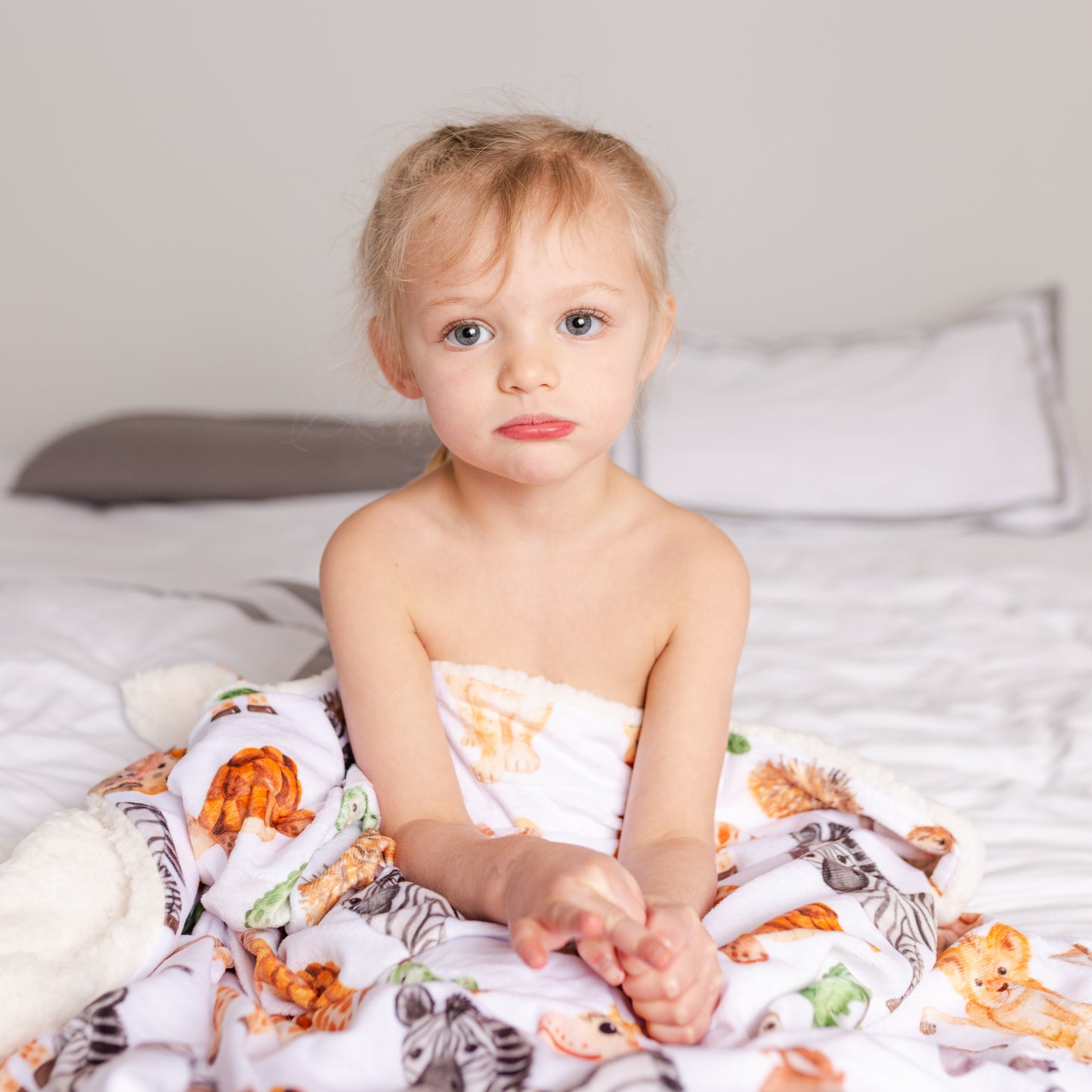 Baby Safari Sherpa Blanket