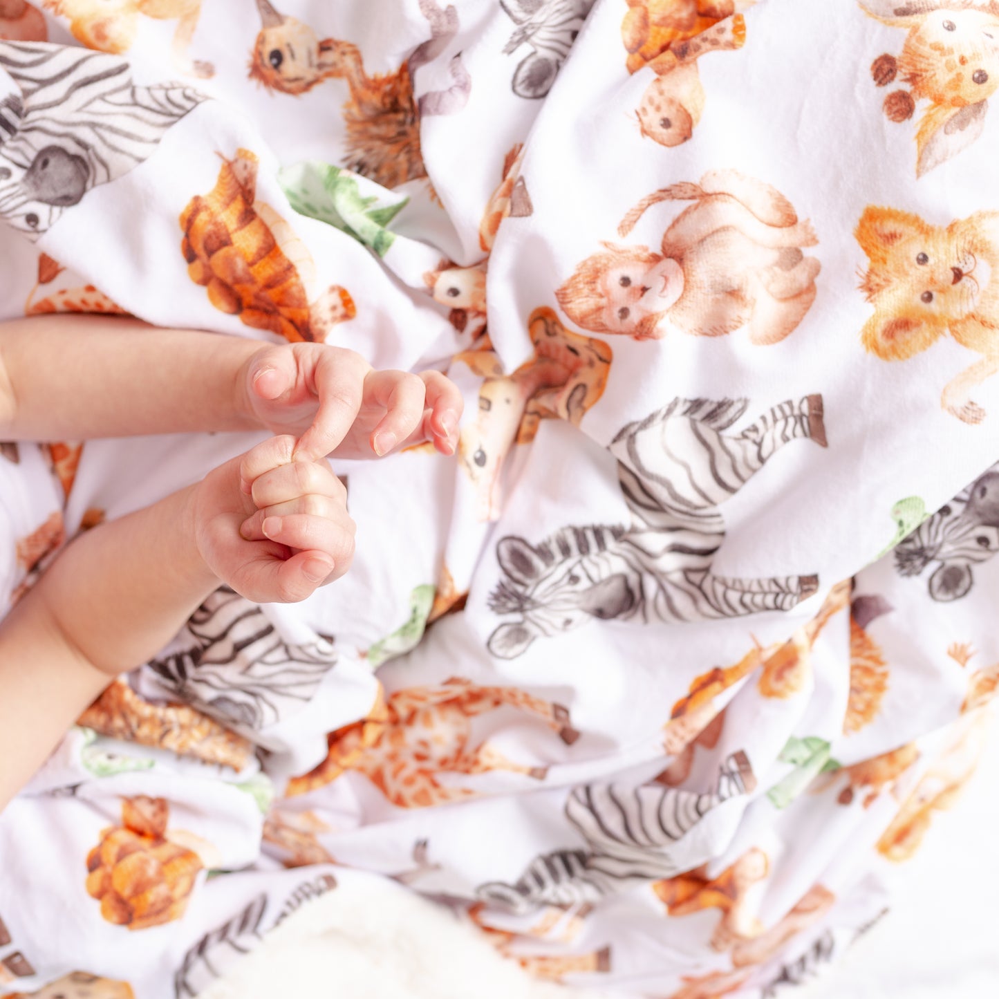 Baby Safari Sherpa Blanket