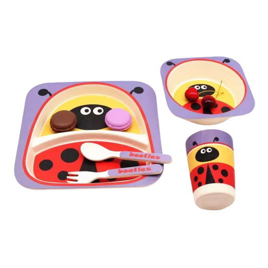 Ladybird Bamboo Dining Set