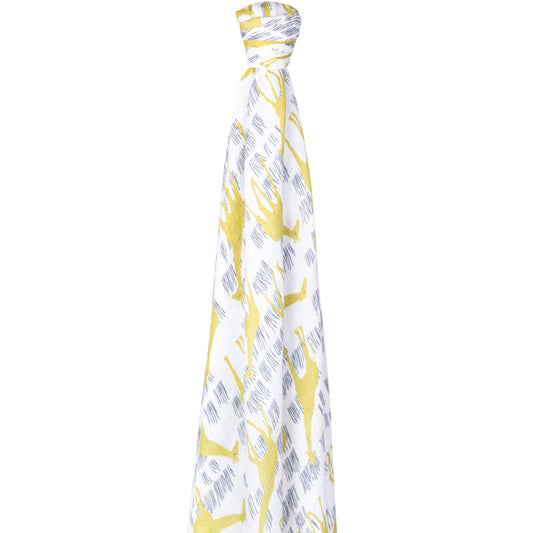 Gold Giraffe Muslin