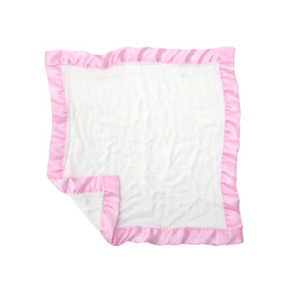 Bamboo Pink Muslin Comforter (Small)